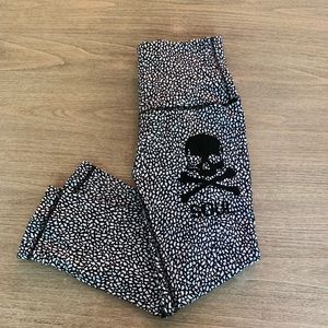 SoulCycle Lululemon high wasted cropped leggings